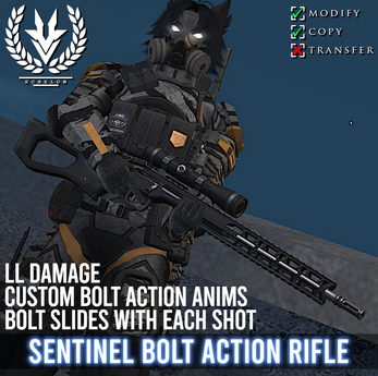 Second Life Marketplace - [Echelon] // Sentinel Bolt Action Rifle